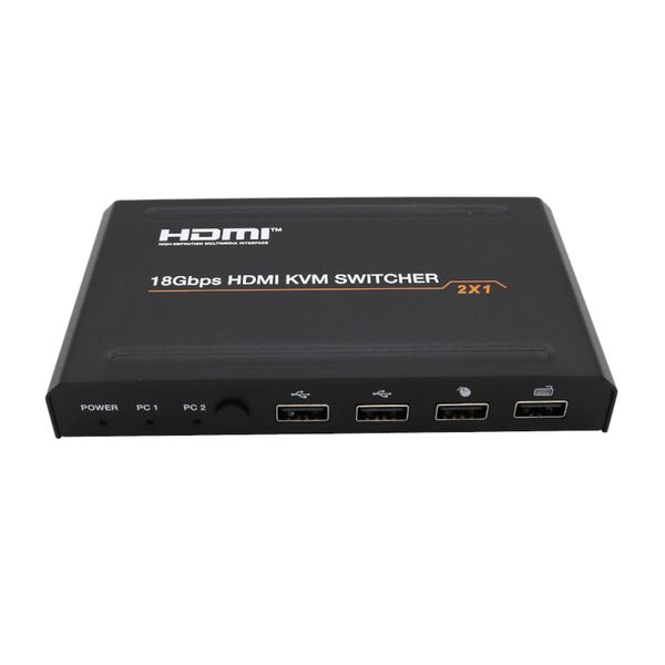 Hdcvt 4|2 X Hdmi2.0 Kvm Switch