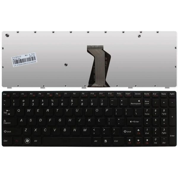 TechPro Replacement Laptop Keyboard For Lenovo Ideapad B590a US Layout