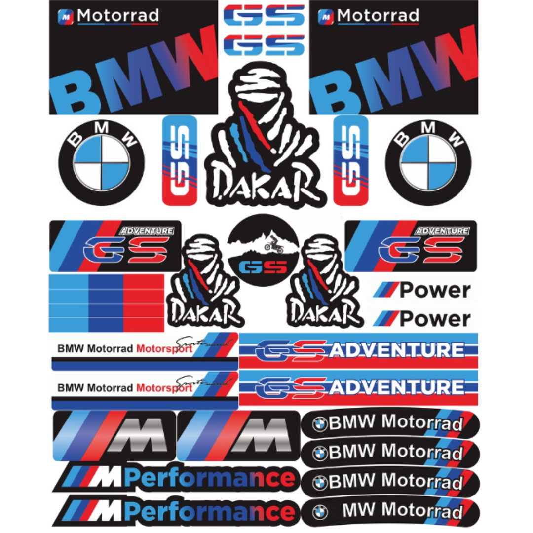 Custom Bmw Sticker Sheet 2 Shop Today Get It Tomorrow