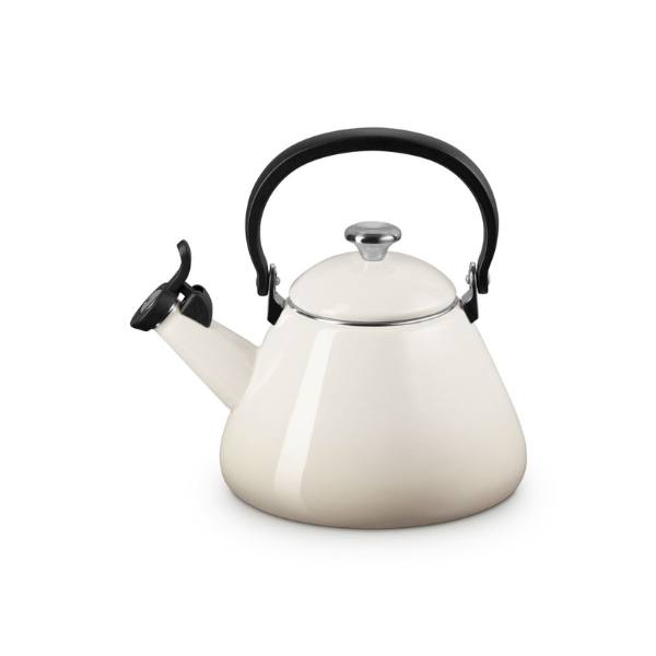Le Creuset Kone Kettle with Stainless Steel Knob - 1.6L - Meringue