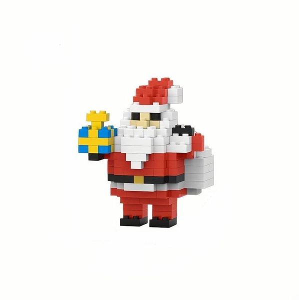 Christmas Santa Claus Building Blocks - 140 Piece