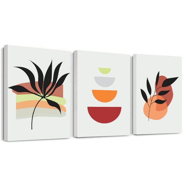 Leaves Orange Shape image