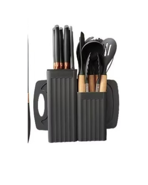 EasyChef 19-Piece Silicone Kitchenware Set Non-Stick,BPA-Free Cooking Tools