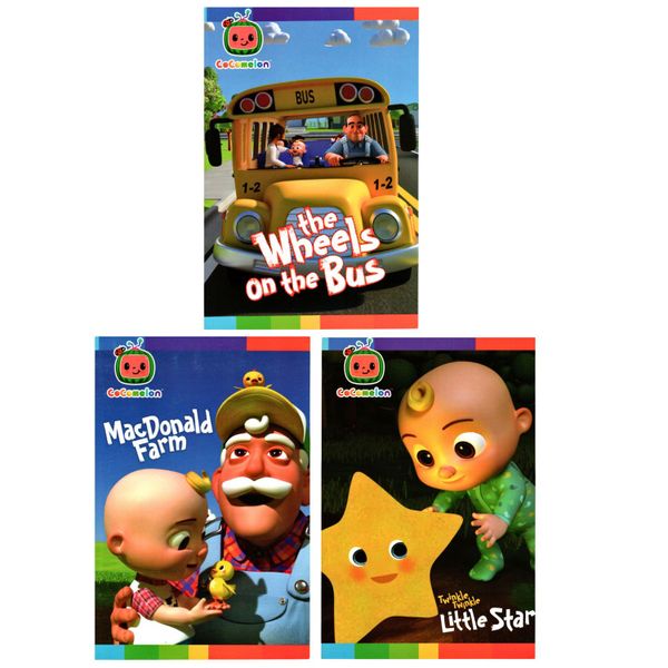 Cocomelon Nursery Rhymes - Bundle of 3