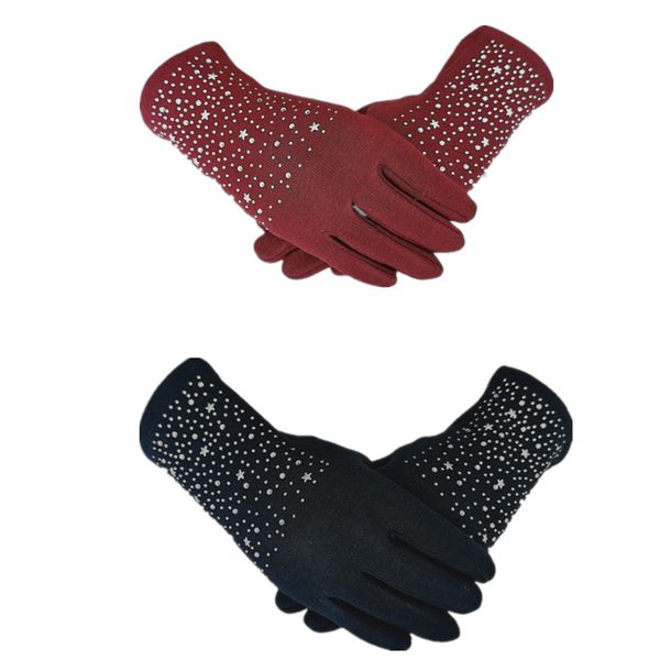2x Ladies Gloves For Women - Elegant, Slim Fit Gloves For Everyday Wear