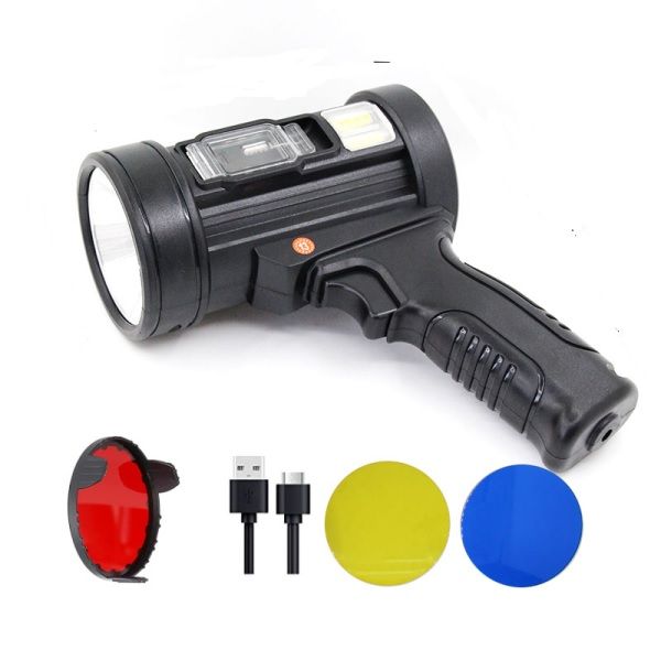 Flashlight Spotlight rechargable