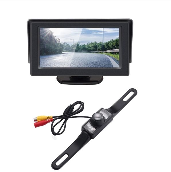 Car Rearview Reverse Backup Camera &amp; Screen Monitor