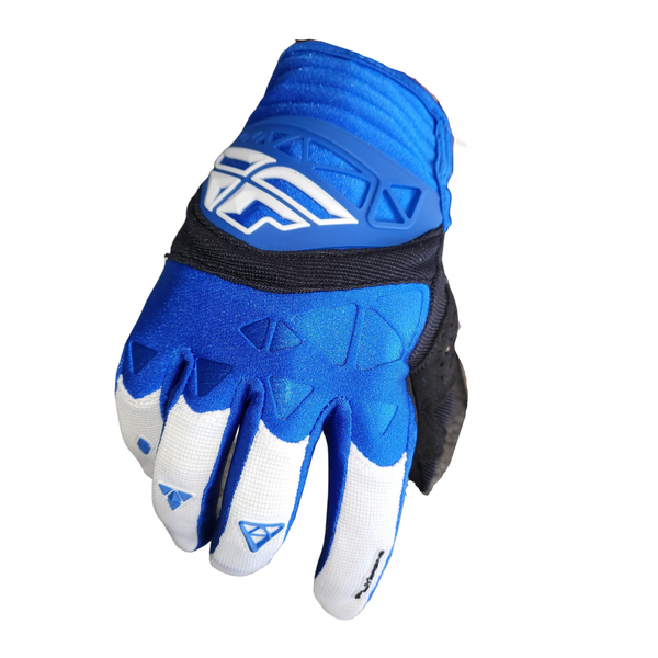 16 Blue/ White Gloves image
