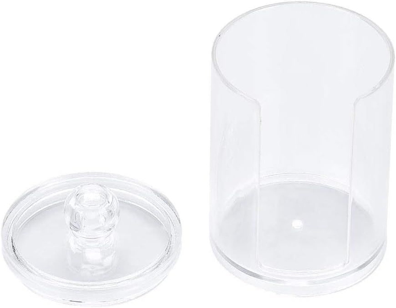 Clear Cosmetic Organizer for Cotton Pads &amp; Swabs- LD-1010