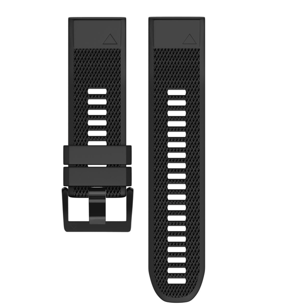 TechByte Silicone Strap for Garmin Fenix 7/6/6+/935/945 - 22mm - White