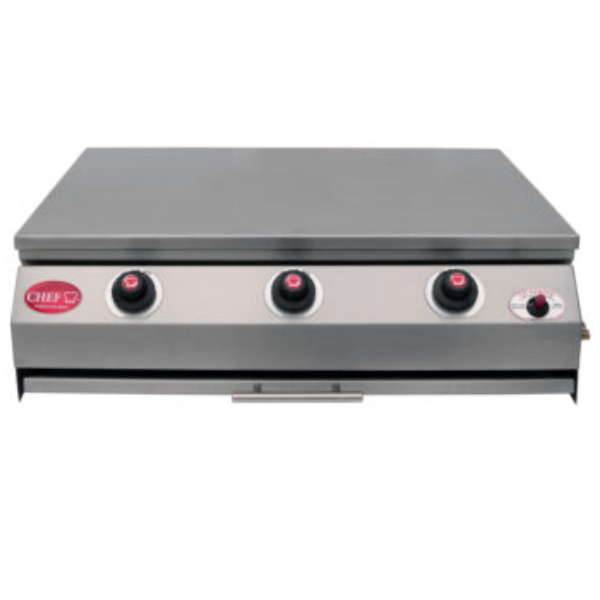 Slimline Built-in 3-Burner Stainless Steel Gas Braai