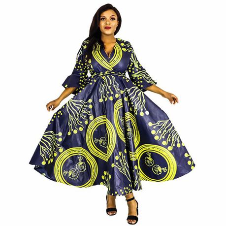 Africa Fashion House Mimi Earth Wrap Dress