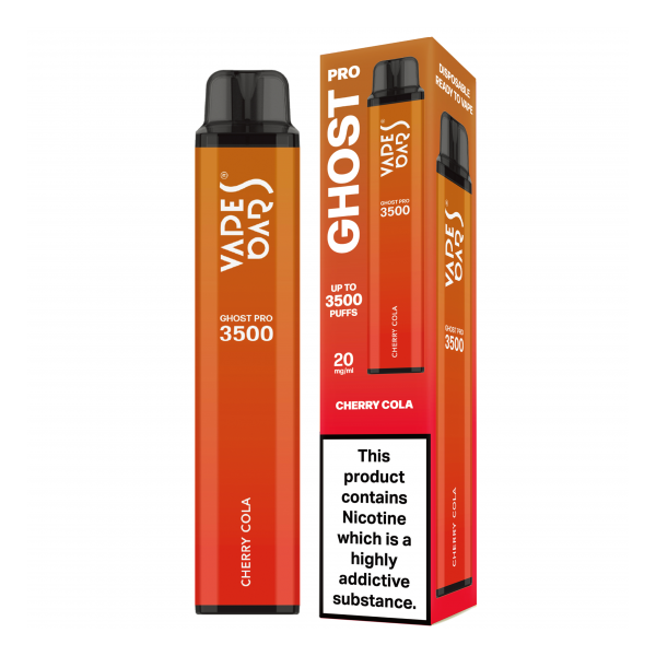 Vape Bars - Ghost Pro 3500 Puff - Cherry Cola