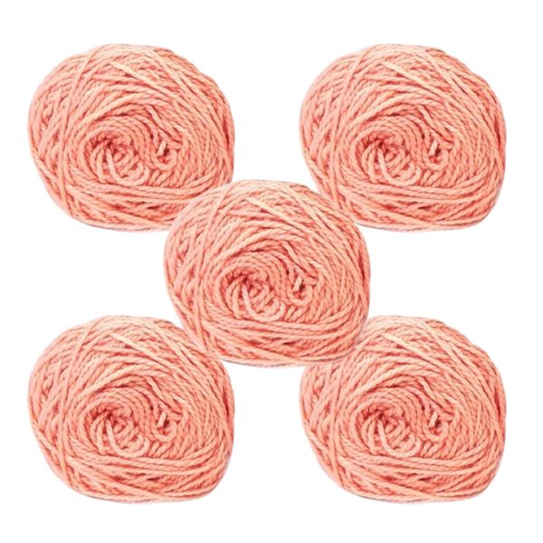 Eco-Cotton Yarn 100 % Cotton ( 5 x 50 g ball)