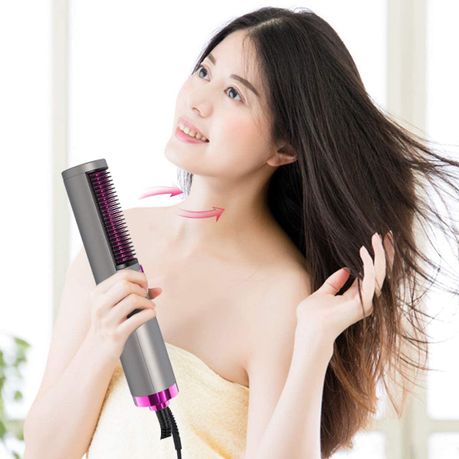 2 in 1 Multifunction Hot Air Brush Dryer and Straightener Shop