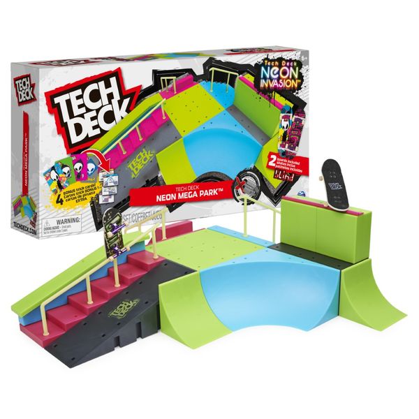 Tech Deck X-Connect Neon Mega Park Creator Set