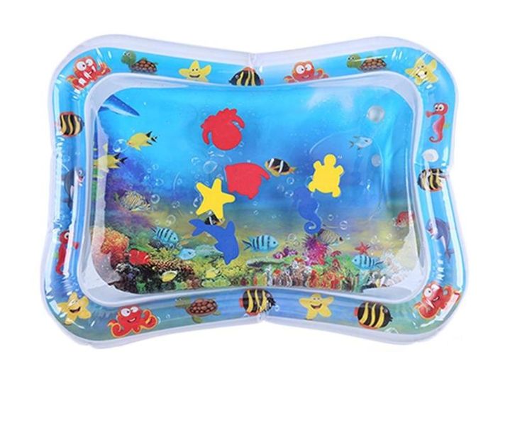 Totland Inflatable Tummy Time Water /Play Mat -Star - Turtle