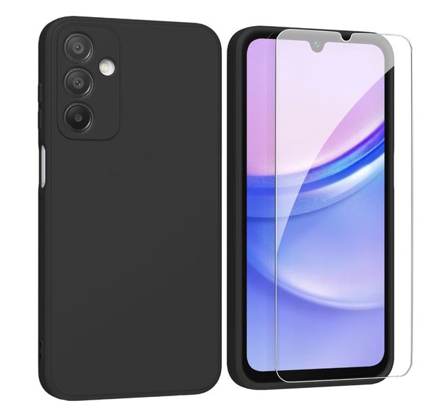 Cover Compatible with Samsung Galaxy S25 - Cover &amp; Screen Protector