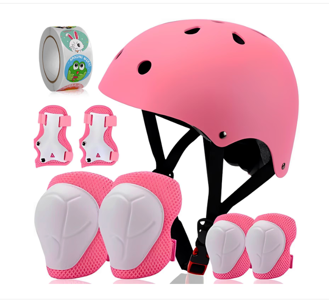 Children's Bicycle Helmets, Knee Pads, Elbow Pads And Wrist Guards