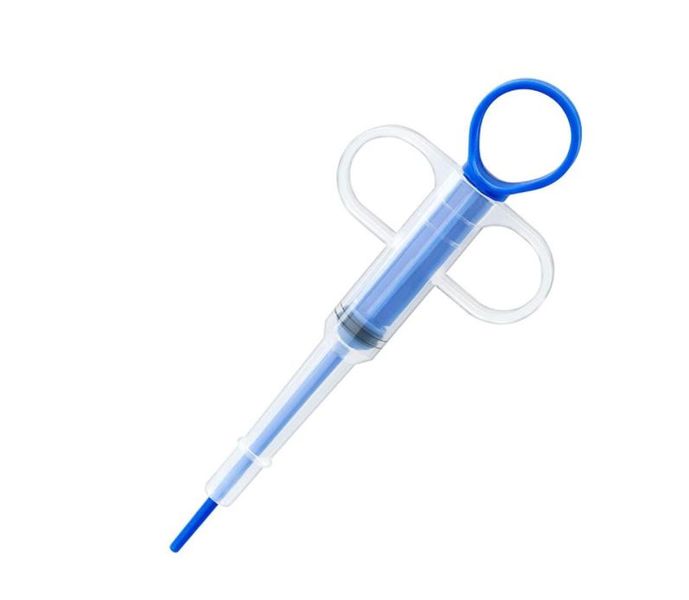 Pets Medicine Dispenser/Handy Liquid Feeder Round-Headed Soft Tip Syringe