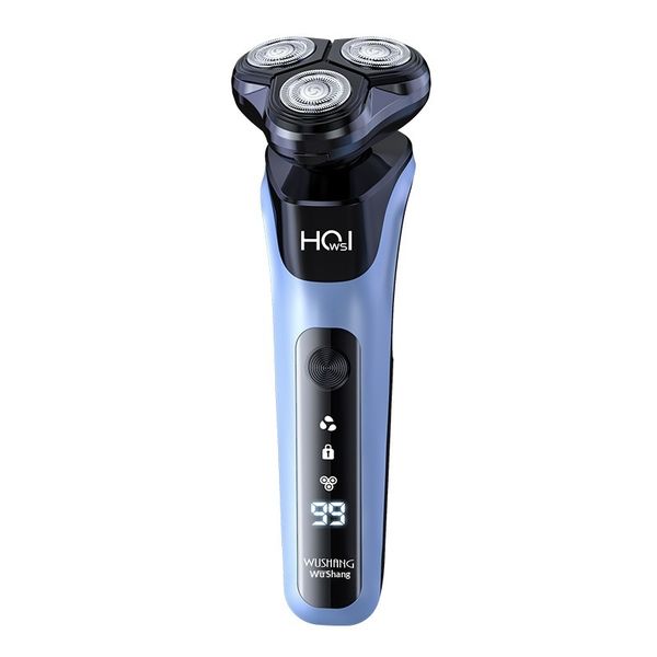 WS-H01 3-Head Electric Shaver with LED Display &amp; Type-C Charge