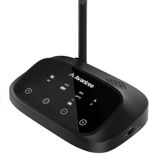 Avantree Oasis Plus Certified aptX HD Bluetooth 5.0 Transmitter &amp; Receiver