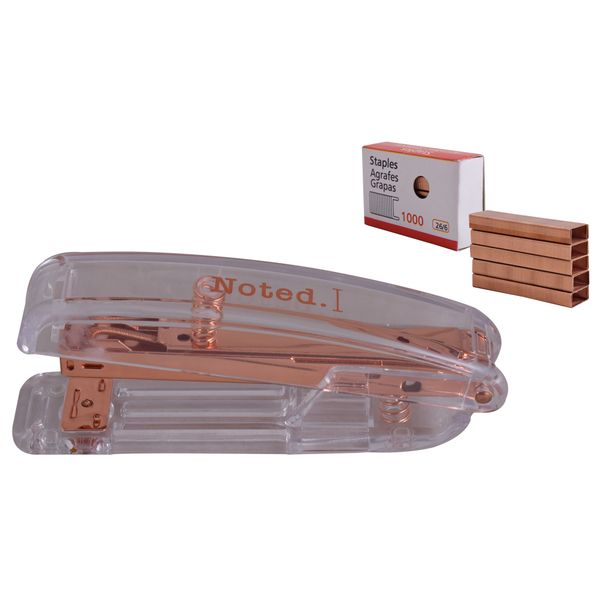 Noted Stapler and Staples
