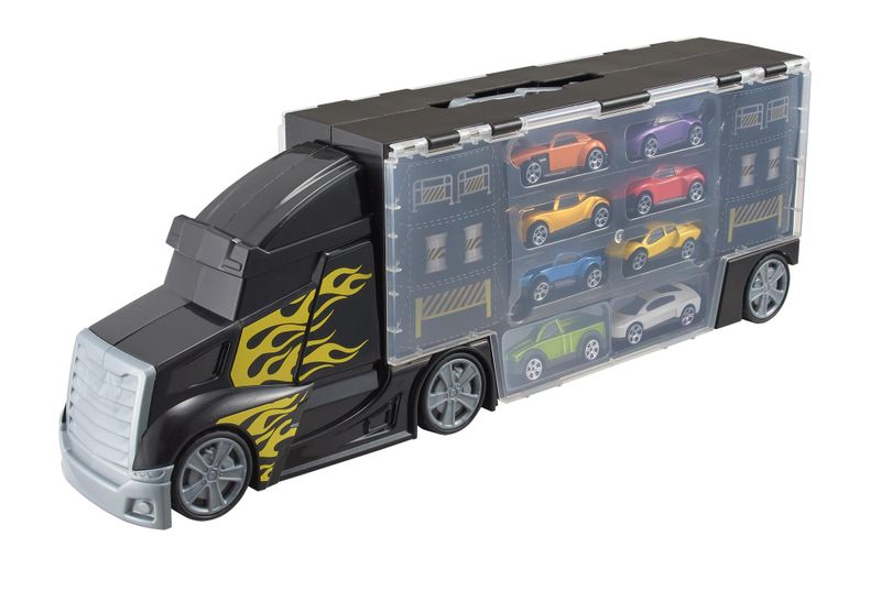 Teamsterz Med Transporter With 8 Cars