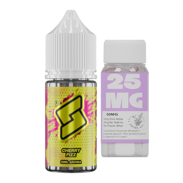 Bard x Wiener Vape Cherry Fizz 25mg 30ml Longfill Kit