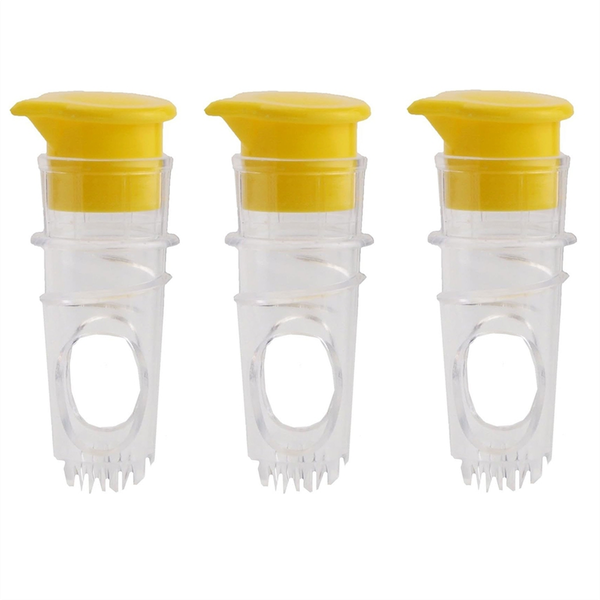 3PCS Mini Manual Lemon Squeezer, Portable Lemon Juicer