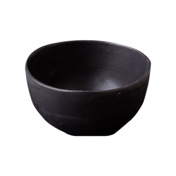 Toni Glass Hand Crafted Black Matcha Bowl