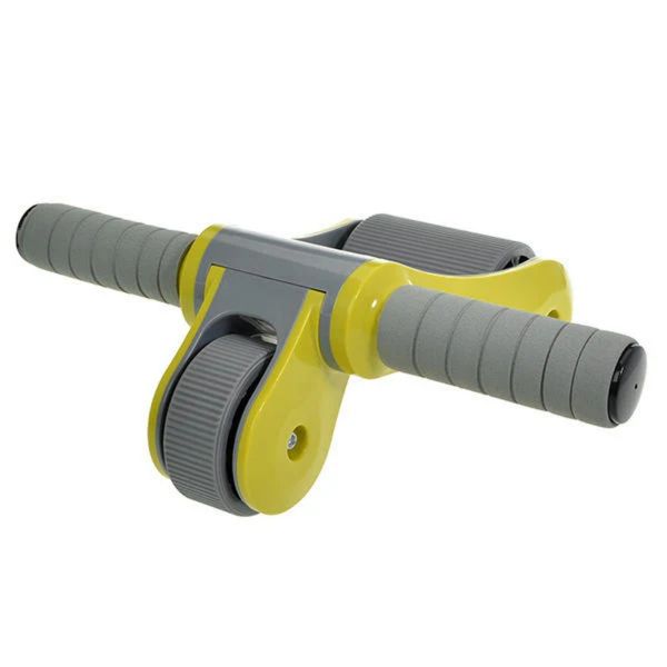 Portable Foldable Ab Wheel Roller for Home Gym Outdoor Core Workout
