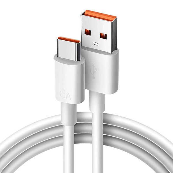 6A Super Fast Charging Data Cable with Type-C Flash Charge