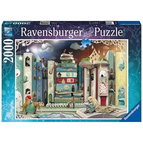 Ravensburger 2000 Piece Puzzle Novel Avenue Image