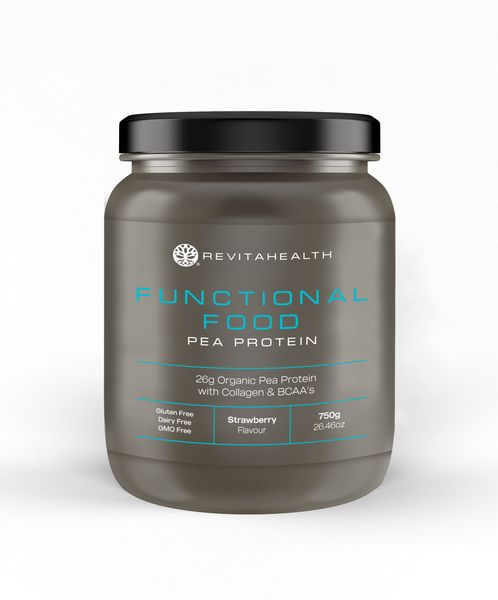 RevitaHealth - Functional Food Pea Protein Strawberry 750g