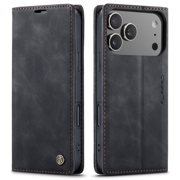 Retro Leather Wallet Phone Case Compatible with Iphone 14 Pro Max 14 Plus