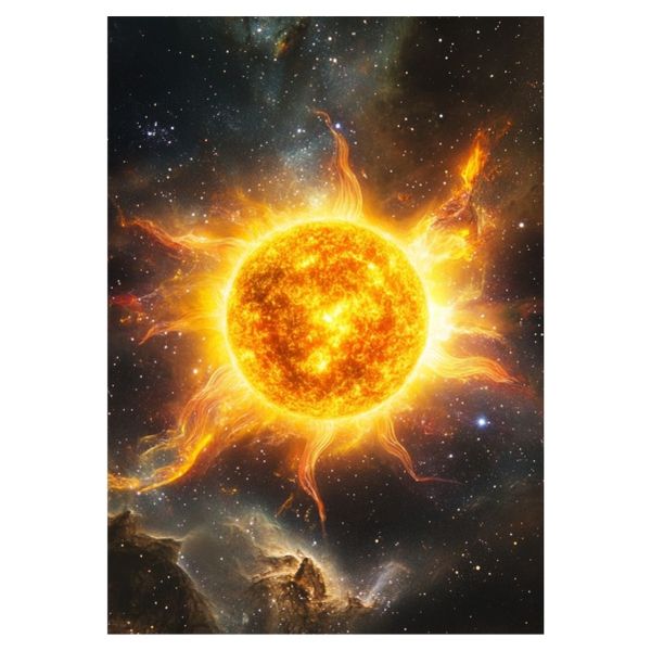 Blazing Sun - A1 Poster