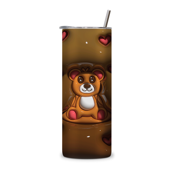 3D Double Wall Skinny Tumbler - TBLR000089