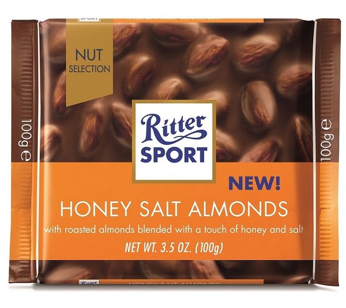 Ritter Sport Honey Salt Almond 100g (Box of 11)