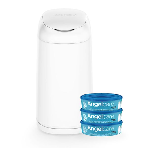 Angelcare Dress-Up Bin &amp; 3 Pack Refill Combo