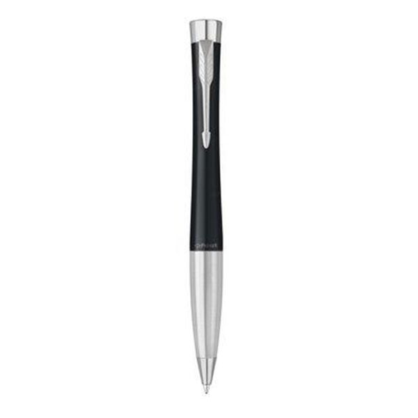 PARKER Urban Twist Matt Black Chrome Trim Ball Pen - Gift Box