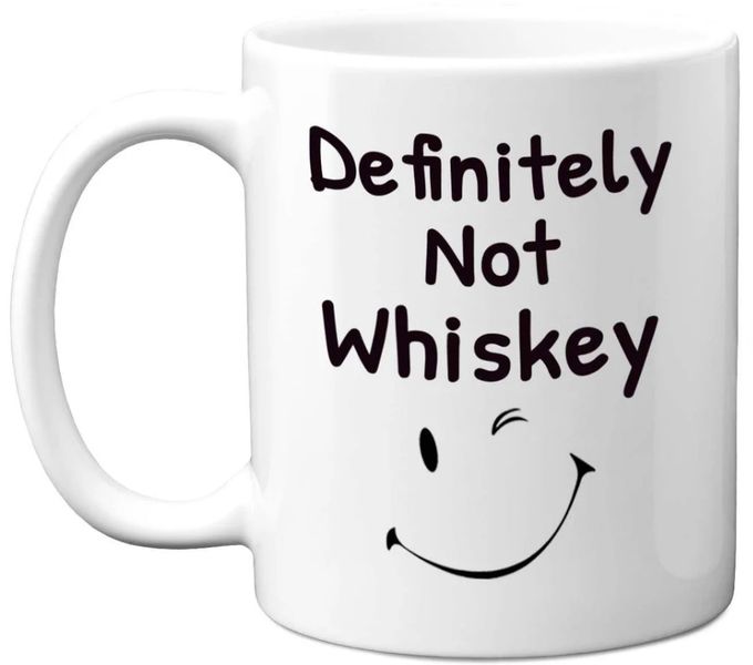 Definitely Not Whiskey Birthday Christmas Gift Premium Coffee Mug
