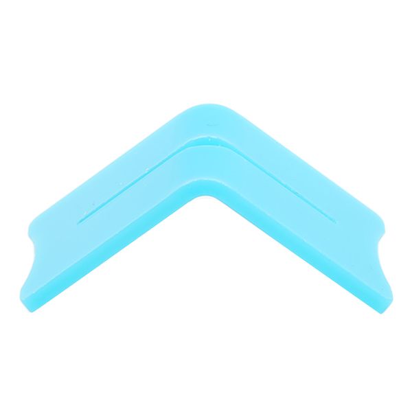 Blue V-Shaped Acrylic Photo Holder