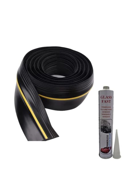 Single Garage Door Weather Seal With Adhesive - 1 x 3m Piece