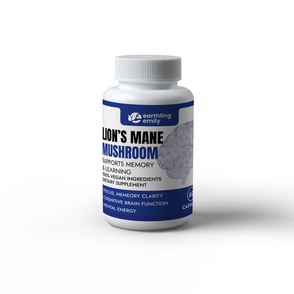 Lion's Mane Mushrooms -60 Capsules
