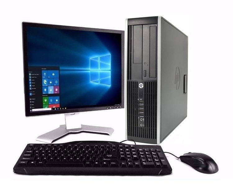 HP Compaq 6000 SFF Combo - Screen Included, Win 10 Pro (Refurbished)