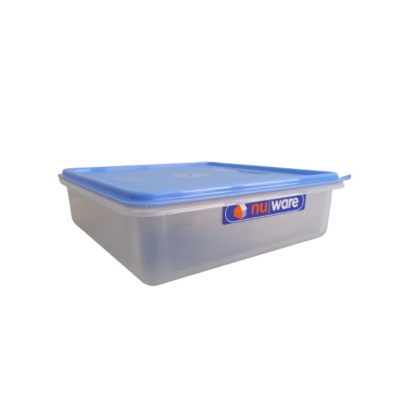 nuware Square Food Storage Containers - 4.3L Pack of 3