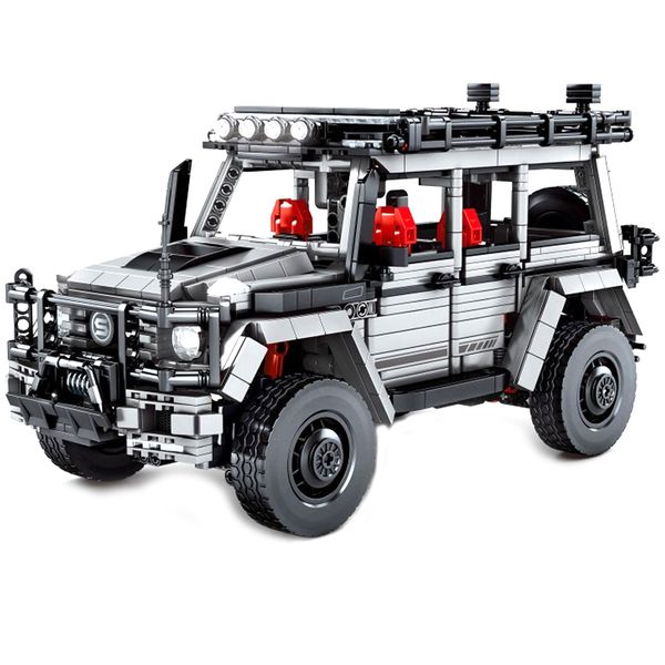 4x4 Offroad SUV Building Blocks - 1852 Pieces (Not a Lego Branded Product)