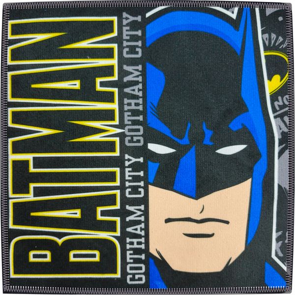 BATMAN By Dc Official Licensed Kids Microfiber Face Cloth - 2 pack