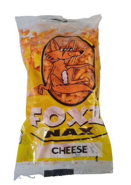 Foxi Nax Cheese Maize Chips 75g Pack of 40